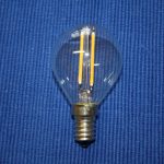 LED P45 E 14 Faden Birne